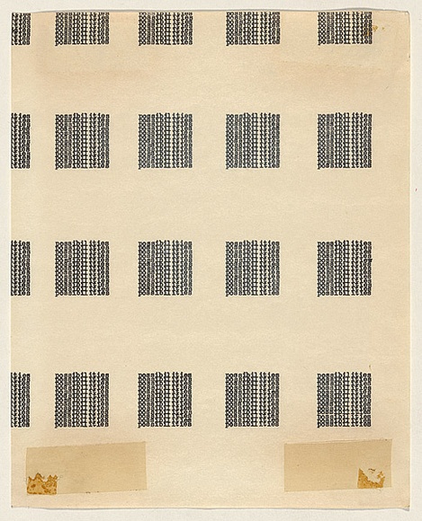 Title: b'Section B (Word situations) - 32 Possibilities: No. 7, 2(C)' | Date: (1970-71) | Technique: b'typewriter'