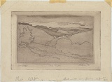 Artist: b'Hunter, William.' | Title: b'The river' | Date: 1940-50s | Technique: b'etching, printed in black ink, from one plate'