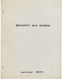 Artist: b'JACKS, Robert' | Title: b'Seventy-six pages.' | Date: 1977