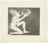 Artist: b'BOYD, Arthur' | Title: b'Lysistrata?.' | Date: (1970) | Technique: b'etching and aquatint, printed in black ink, from one plate' | Copyright: b'Reproduced with permission of Bundanon Trust'