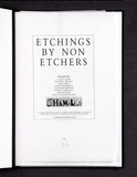 Artist: VARIOUS | Title: Etchings by non etchers. | Date: 1987 | Technique: various