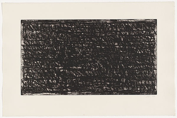 Artist: b'LOANE, John' | Title: b'Honestly, my head is completely full of cobwebs [3]' | Date: 2002 | Technique: b'etching, printed in black and brown ink, from two copper plates'