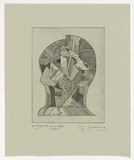 Artist: SELLBACH, Udo | Title: not titled | Date: 1960-80 | Technique: etching