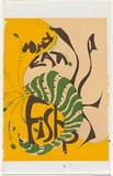 Artist: UNKNOWN | Title: Why eat fish | Date: 1979 | Technique: screenprint, printed in colour, from four stencils