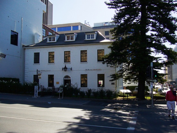 Artist: b'Butler, Roger' | Title: b'Old Mercury printing office, Hobart' | Date: 2006