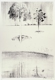 Artist: BOYD, Arthur | Title: (Black birds resting in a tree). | Date: (1978) | Technique: lithograph, printed in black ink, from one stone [or plate]