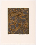 Artist: SANDY NUNGURRAYI, Mereda | Title: Untitled (1). | Date: 2006 | Technique: open-bite and aquatint with colour roll, printed in colour, from multiple plates