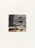 Artist: b'SHIMMEN, Heather' | Title: b'Pierced.' | Date: 1999 | Technique: b'linocut, printed in colour, from multiple blocks' | Copyright: b'\xc2\xa9 Heather Shimmen'