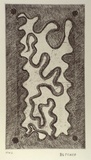 Artist: Cherel, Kumanjayi (Butcher). | Title: Warda | Date: 1994, October - November | Technique: etching, printed in black ink, from one plate