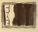 Artist: b'Lincoln, Kevin.' | Title: b'Three Vases' | Date: 1985 | Technique: b'lithograph, printed in black ink, from one stone'