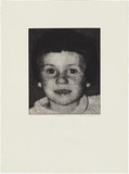 Artist: MADDOCK, Bea | Title: Child I | Date: July 1974 | Technique: photo-etching and aquatint, printed in black ink, from one zinc plate