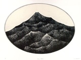 Artist: b'Clutterbuck, Jock.' | Title: b'Stone wave.' | Date: 1972 | Technique: b'etching and aquatint, colour stencil, printed in colour, from one magnesium plate'