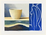 Artist: b'Lockhart, Adrian.' | Title: b'Blue nude I.' | Date: 2001 | Technique: b'screenprint, printed in colour from 17 stencils'