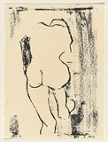 Title: not titled [nude] | Date: 1966 | Technique: screenprint, printed in black ink, from one stencil