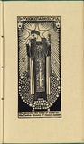 Artist: b'Waller, Christian.' | Title: b'The Magician of the Beautiful.' | Date: 1932 | Technique: b'linocut, printed in black ink, from one block'