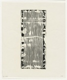 Artist: Fardin, Galliano. | Title: Commission 10: # 3. | Date: 2005 | Technique: linoblock, printed in black ink, from 1 block