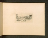 Artist: Jones, Henry Gilbert. | Title: Collins Street from the west. | Date: 1841-45 | Technique: etching, printed in black ink, from one copper/plate