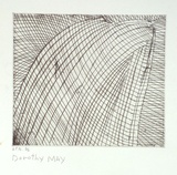 Artist: MAY, Dorothy | Title: Jui | Date: 1997, February | Technique: etching, printed in black ink, from one plate