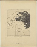 Artist: Coventry, Frederick. | Title: Horizontal portrait. | Date: 1929 | Technique: etching, printed in black ink, from one  plate