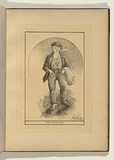 Artist: b'Whitelocke, Nelson P.' | Title: b'The news boy.' | Date: 1885 | Technique: b'lithograph, printed in colour, from two stones'