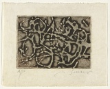 Artist: SELLBACH, Udo | Title: not titled | Date: 1960-80 | Technique: etching