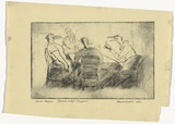 Artist: b'McCulloch, Alan.' | Title: b'Card players' | Date: 1936 | Technique: b'drypoint printed with plate-tone'