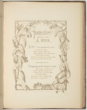 Artist: b'Meredith, Louisa Anne.' | Title: bPan's gift [title page] | Date: 1860 | Technique: b'lithograph, printed in brown ink, from one stone'