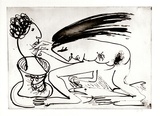 Artist: BOYD, Arthur | Title: Woman making a pot. | Date: (1968-69) | Technique: etching and aquatint, printed in black ink, from one plate | Copyright: Reproduced with permission of Bundanon Trust