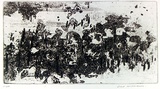 Artist: b'WILLIAMS, Fred' | Title: b'You Yangs pond' | Date: 1963-64 | Technique: b'aquatint, engraving, drypoint and burnishing, printed in black ink, from one copper plate' | Copyright: b'\xc2\xa9 Fred Williams Estate'