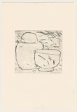 Title: Ginger jar and bowl | Date: 1983 | Technique: soft-ground etching, printed in black ink, from one plate
