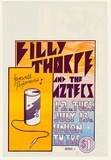 Artist: b'LITTLE, Colin' | Title: b'Billy Thorpe and the Aztecs farewell performance' | Date: 1976 | Technique: b'screenprint, printed in colour, from three stencils'