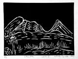Artist: NAMATJIRA, Lenie | Title: Irolpa | Date: 1995 | Technique: linocut, printed in black ink, from one block