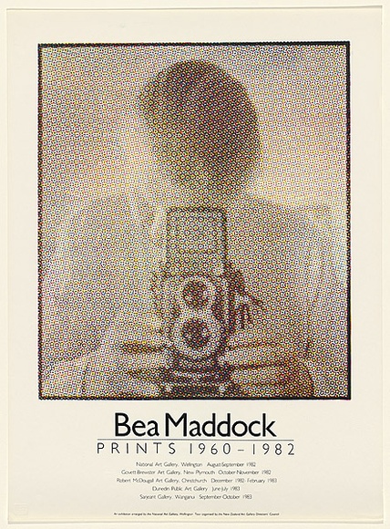 Artist: b'MADDOCK, Bea' | Title: b'Bea Maddock prints 1960-82' | Date: 1982 | Technique: b'photo-linocut, printed in colour, from multiple blocks'