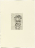 Artist: PARR, Mike | Title: Organon I | Date: 1987 | Technique: etching, printed in black ink, from one plate