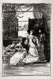 Artist: Conder, Charles. | Title: Esther (No.2). | Date: 1906 | Technique: transfer-lithograph, printed in black ink, from one stone