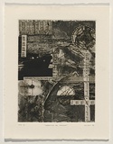 Artist: DOTT, Robert | Title: Correcting for unknown | Date: 1999, October - November | Technique: photo-etching, printed in sepia ink, from one plate