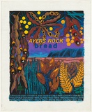 Artist: b'WORSTEAD, Paul' | Title: b'Ayers Rock Bread' | Date: 1985 | Technique: b'screenprint, printed in colour, from six stencils' | Copyright: b'This work appears on screen courtesy of the artist'