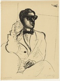 Artist: SELLBACH, Udo | Title: Friedbert Warchholz | Date: 1953 | Technique: lithograph, printed in black ink, from one stone [or plate]