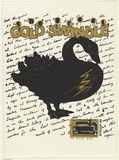 Artist: WORSTEAD, Paul | Title: The great gold swindle | Date: 1983 | Technique: screenprint, printed in colour, from two stencils | Copyright: This work appears on screen courtesy of the artist