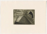 Artist: LOANE, John | Title: Wyperfeld 2 | Date: 1980 | Technique: etching, aquatint and roulette, printed in colour | Copyright: This work appears on the screen courtesy of the artist