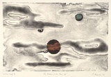 Artist: Alexander, Leanne. | Title: The distance from the moon IV | Date: 1989 | Technique: lithograph, printed in black ink, from one stone