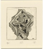 Artist: SELLBACH, Udo | Title: not titled | Date: 1960-80 | Technique: etching