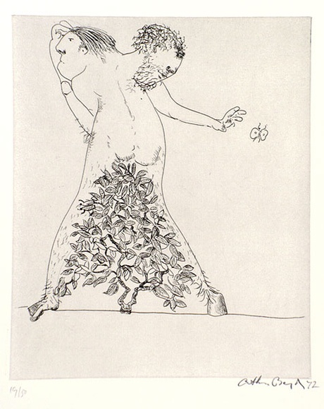 Artist: b'BOYD, Arthur' | Title: b'The survivor.' | Date: 1971 | Technique: b'etching'