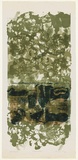 Artist: b'KING, Grahame' | Title: b'Secret garden' | Date: 1969 | Technique: b'lithograph, printed in colour, from four stones [or plates]'