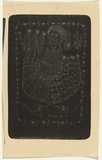 Artist: HANRAHAN, Barbara | Title: Girl and a bird | Date: 1960 | Technique: lithograph, printed in black ink, from one stone