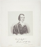 Title: not titled [Sir Frederick McCoy] | Date: 1859 | Technique: lithograph, printed in colour, from multiple stones (black image, buff tint stone)