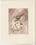 Artist: Boyd, Hermia. | Title: To Atthis. | Date: 1978 | Technique: etching, printed in lilac ink, from one plate
