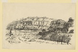 Title: Mt Churchman | Date: 1855 | Technique: lithograph, printed in black ink, from one stone