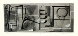 Artist: Brash, Barbara. | Title: Surfaces No.1. | Date: 1960 | Technique: etching, softground, sugarlift, aquatint, embossing, screenprint, printed from one plate and one screen