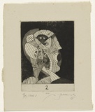 Artist: SELLBACH, Udo | Title: not titled | Date: 1960-80 | Technique: etching